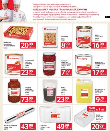 Gazetka Selgros - Selgros cash&carry - Oferta dla gastronomii od 22.10. do 04.11. - strona 3