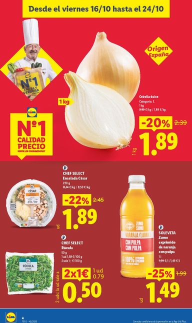 Folleto Lidl - Lidl - Jerez de la Frontera del 16/10 al 24/10 - página 4