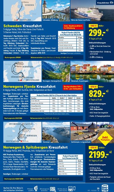 Prospekt Lidl - Lidl - Reise-Highlights gültig ab 14.10. bis 15.11. - seite 25