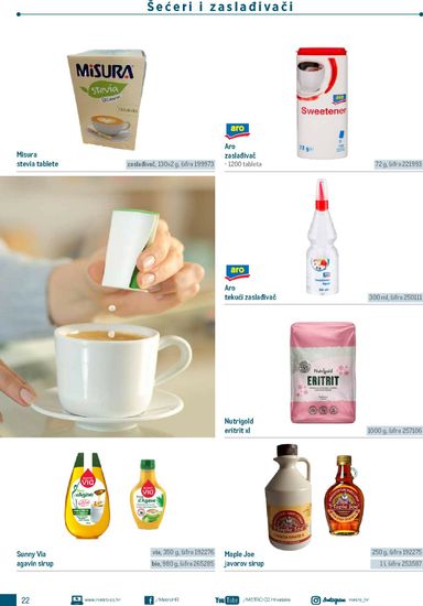 Katalog Metro - Metro - Poslovna rješenja - Doručak vrijedi od 01.01. do 31.12. - stranica 22