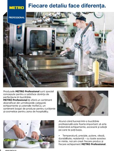 Catalogul Metro - Metro - Echipamente Profesionale pentru HoReCa de la 01.01. până la 31.12. - pagina 6