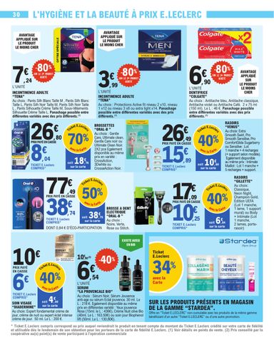 Catalogue E.Leclerc - E.Leclerc - Nos promos du moment valable dès le 13/10 au 24/10 - page 30