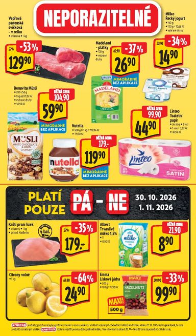 Leták Albert - Albert Supermarket od 29.10. do 03.11. - strana 46