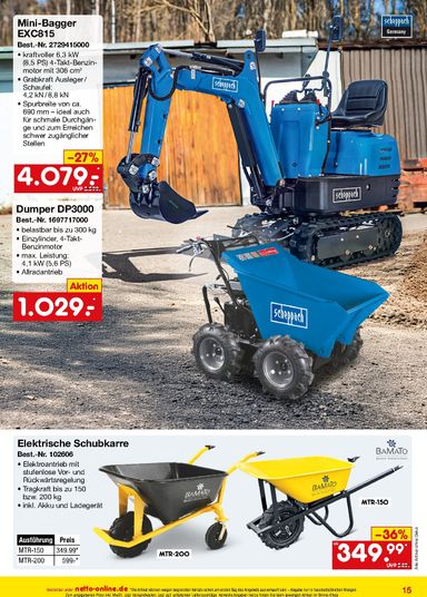 Prospekt Netto - Netto Marken Discount - Online-Angebote Oktober gültig ab 01.10. bis 31.10. - seite 15