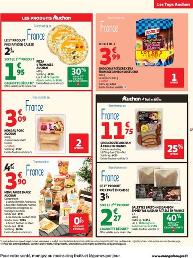 Catalogue Auchan - Auchan valable dès le 13/10 au 25/10 - page 37