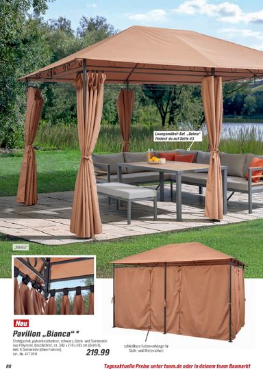 Prospekt toom - Toom - Gartenmöbel & Solar-Leuchten gültig ab 01.03. bis 31.12. - seite 86