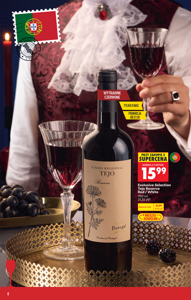 Leták Biedronka Poľsko - Biedronka Poľsko - Alkohol od 19.10. do 31.10. - strana 8