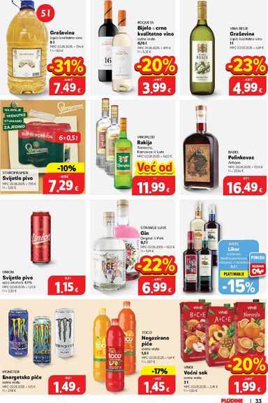 Katalog Plodine - Plodine vrijedi od 28.10. do 03.11. - stranica 33