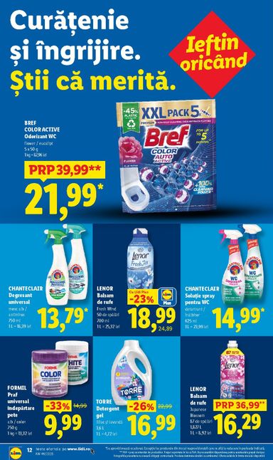 Catalogul Lidl - Lidl de la 26.10. până la 01.11. - pagina 12
