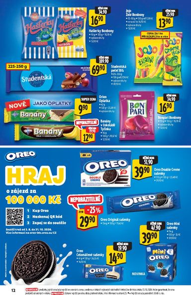 Leták Albert - Albert Hypermarket - Značková kvalita od 21.10. do 03.11. - strana 12
