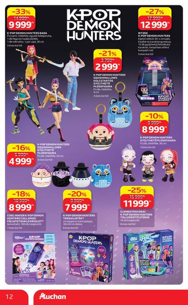 Akciós újság Auchan - Auchan Hipermarket érvényes 10.22.-tól 11.25.-ig - 12 oldal