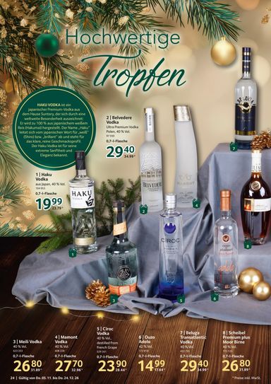 Prospekt Selgros - Selgros - Genussvolle Weihnachten gültig ab 05.11. bis 24.12. - seite 24
