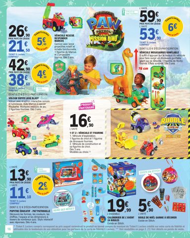 Catalogue E.Leclerc - E.Leclerc - Jouets de Noël valable dès le 20/10 au 05/12 - page 16