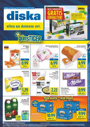 Prospekt Diska - Diska - Bayern gültig ab 02.11. bis 07.11. - seite 1