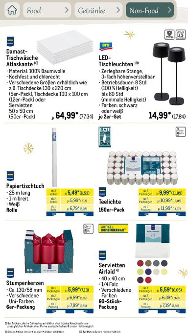 Prospekt METRO - Metro - Saisonkatalog Erfolgsrezept gültig ab 01.10. bis 31.12. - seite 80