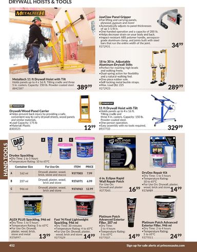 Flyer Princess Auto - Princess Auto - Hand Tools valid since 04-21 until 12-31 - page 62