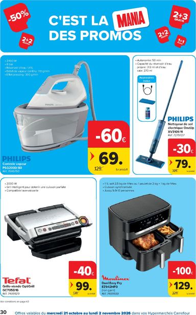 Folder Carrefour - Carrefour Hypermarchés van 21/10 tot 02/11 - side 30