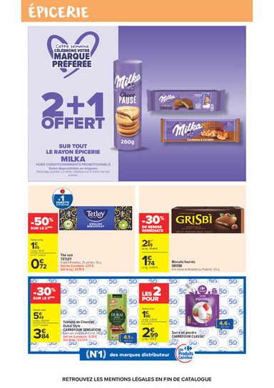 Catalogue Carrefour Market - Carrefour Market valable dès le 20/10 au 01/11 - page 42