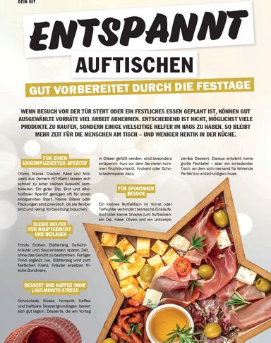 Prospekt HIT - Hit - Pures Leben gültig ab 01.10. bis 31.12. - seite 12