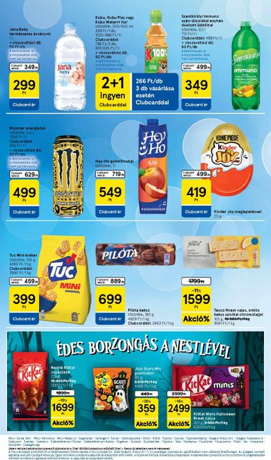 Akciós újság Tesco - Tesco érvényes 10.21.-tól 10.28.-ig - 23 oldal