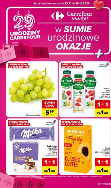 Gazetka Carrefour - Carrefour Market od 13.10. do 19.10. - strona 1