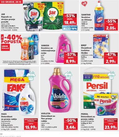 Katalog Kaufland - Kaufland vrijedi od 28.10. do 03.11. - stranica 38