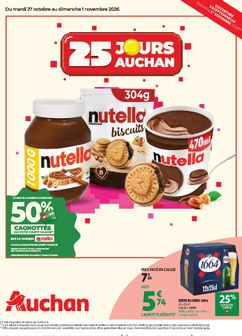 Auchan - 25 jours