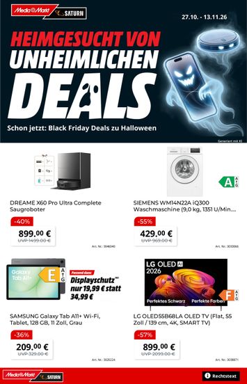 Prospekt Saturn - Saturn - Black Friday gültig ab 27.10. bis 13.11. - seite 1