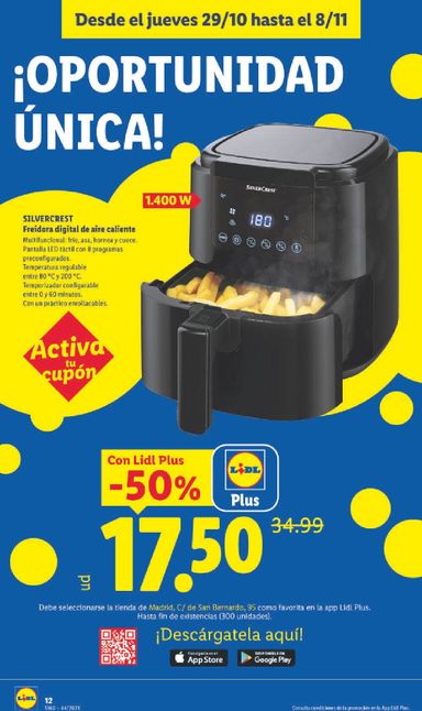 Folleto Lidl - Lidl - Madrid-San Bernardo del 29/10 al 08/11 - página 12