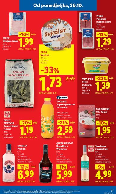 Katalog Lidl - Lidl - Svaki tjedan trajno snižene cijene vrijedi od 05.10. do 31.10. - stranica 3