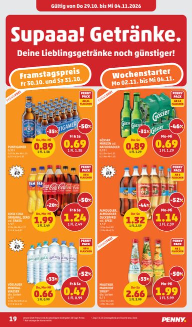 PENNY-Flugblatt - PENNY gültig ab 29.10. bis 04.11. - seite 19