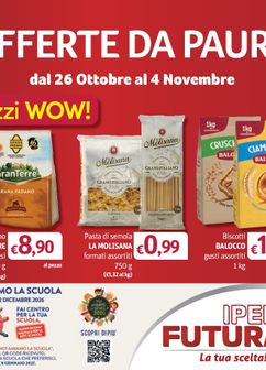Volantini Iper Futura da lunedì 26/10