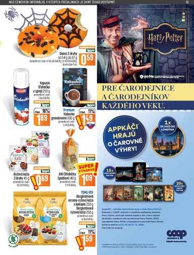 Leták COOP Jednota - COOP Jednota od 29.10. do 04.11. - strana 19