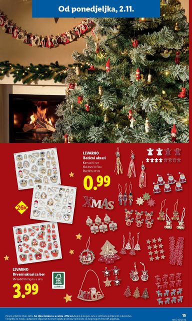 Katalog Lidl - Lidl - Otkrij čaroliju blagdana vrijedi od 02.11. do 31.12. - stranica 15