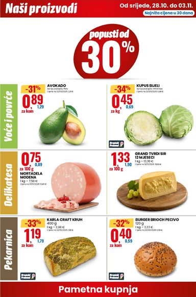 Katalog Eurospin - Eurospin vrijedi od 28.10. do 03.11. - stranica 2