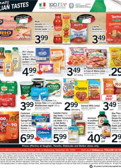 Fortinos flyer from Thursday 10-29