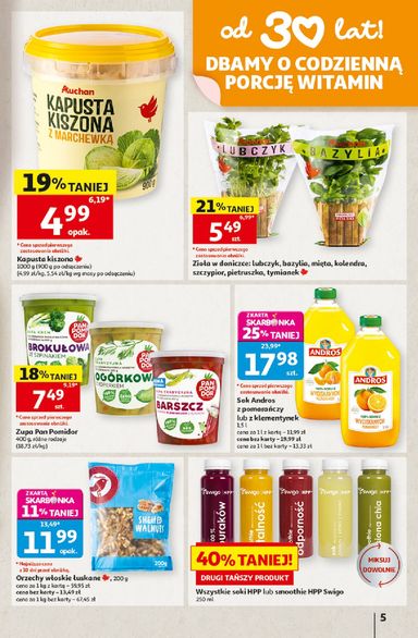 Gazetka Auchan - Auchan Hipermarket od 29.10. do 04.11. - strona 5