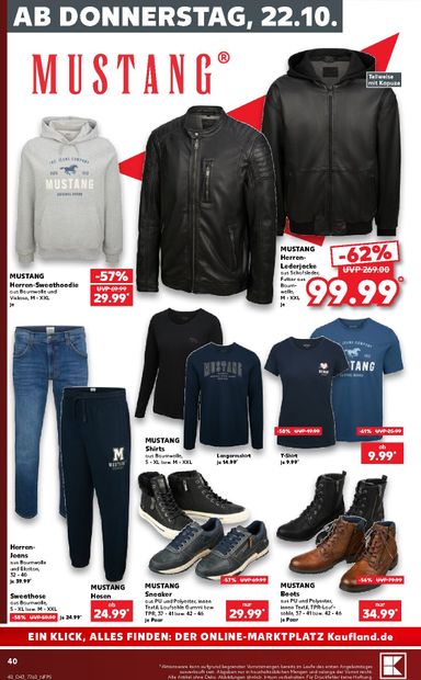Leták Kaufland Německo - Kaufland Německo od 19.10. do 24.10. - strana 40