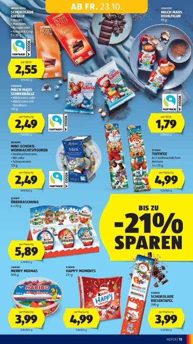 HOFER-Flugblatt - HOFER gültig ab 23.10. bis 29.10. - seite 21