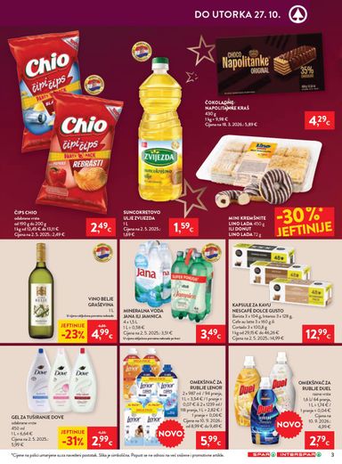 Katalog SPAR - SPAR vrijedi od 21.10. do 27.10. - stranica 3