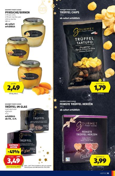 Leták Hofer Rakúsko - Hofer Rakúsko - Unser Weihnachtskatalog od 30.10. do 31.12. - strana 15