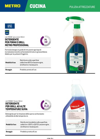Volantino METRO - Metro - Catalogo Detergenza valido dal 04/06 al 04/06 - pagina 20