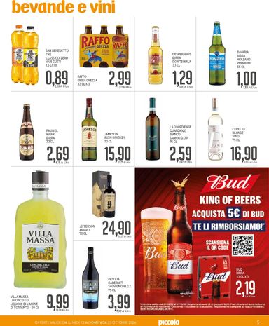 Volantino Piccolo - Piccolo - Offerte speciali valido dal 12/10 al 25/10 - pagina 5
