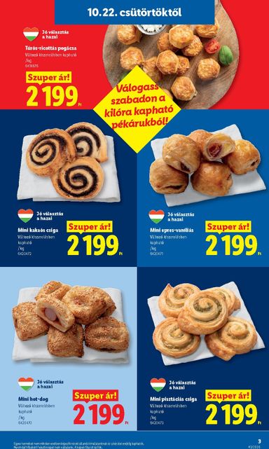 Akciós újság Lidl - Lidl érvényes 10.22.-tól 10.28.-ig - 3 oldal