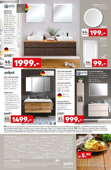 Prospekt porta - Porta - Küchenwelt gültig ab 11.10. bis 24.10. - seite 7