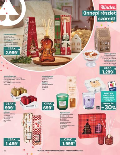 Akciós újság INTERSPAR - INTERSPAR - Ajándék katalógus érvényes 10.14.-tól 11.11.-ig - 36 oldal