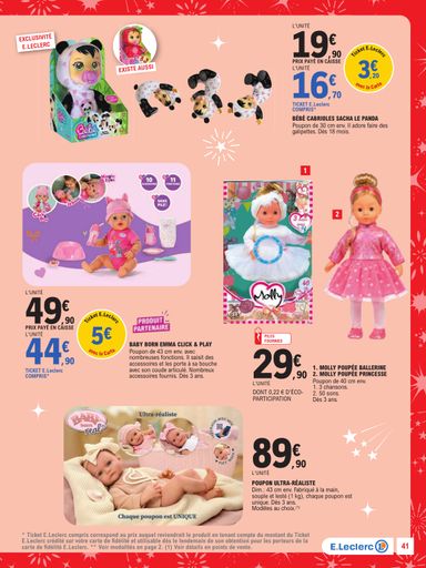 Catalogue E.Leclerc - E.Leclerc - Jouets valable dès le 13/10 au 05/12 - page 41