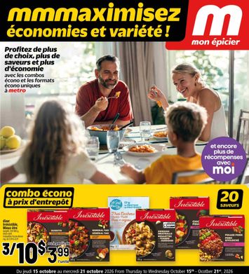 Flyer Metro - Metro - Mmmaximisez valid since 10-15 until 10-21 - page 1