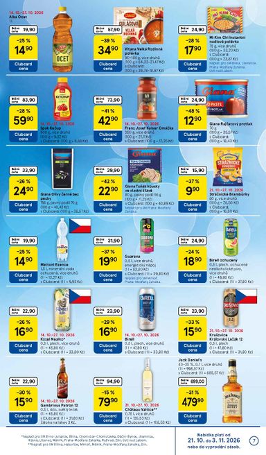 Leták Tesco - Tesco supermarket od 21.10. do 27.10. - strana 7