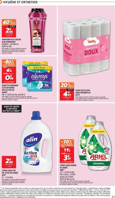 Catalogue Netto - Netto valable dès le 20/10 au 26/10 - page 21